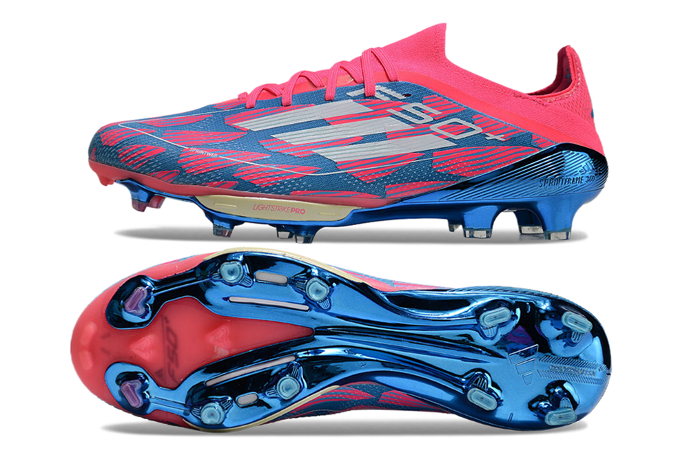 Adidas F50 Fusion.1 FG Boots – Shock Pink / Sky Blue / Cloud White