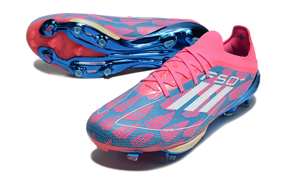 Adidas F50 Fusion.1 FG Boots – Shock Pink / Sky Blue / Cloud White