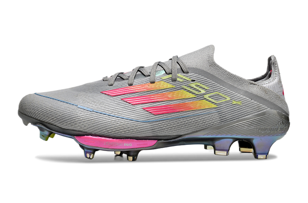 Adidas F50 Precision FG Boots – Grey Two / Pink Glow / Silver Metallic