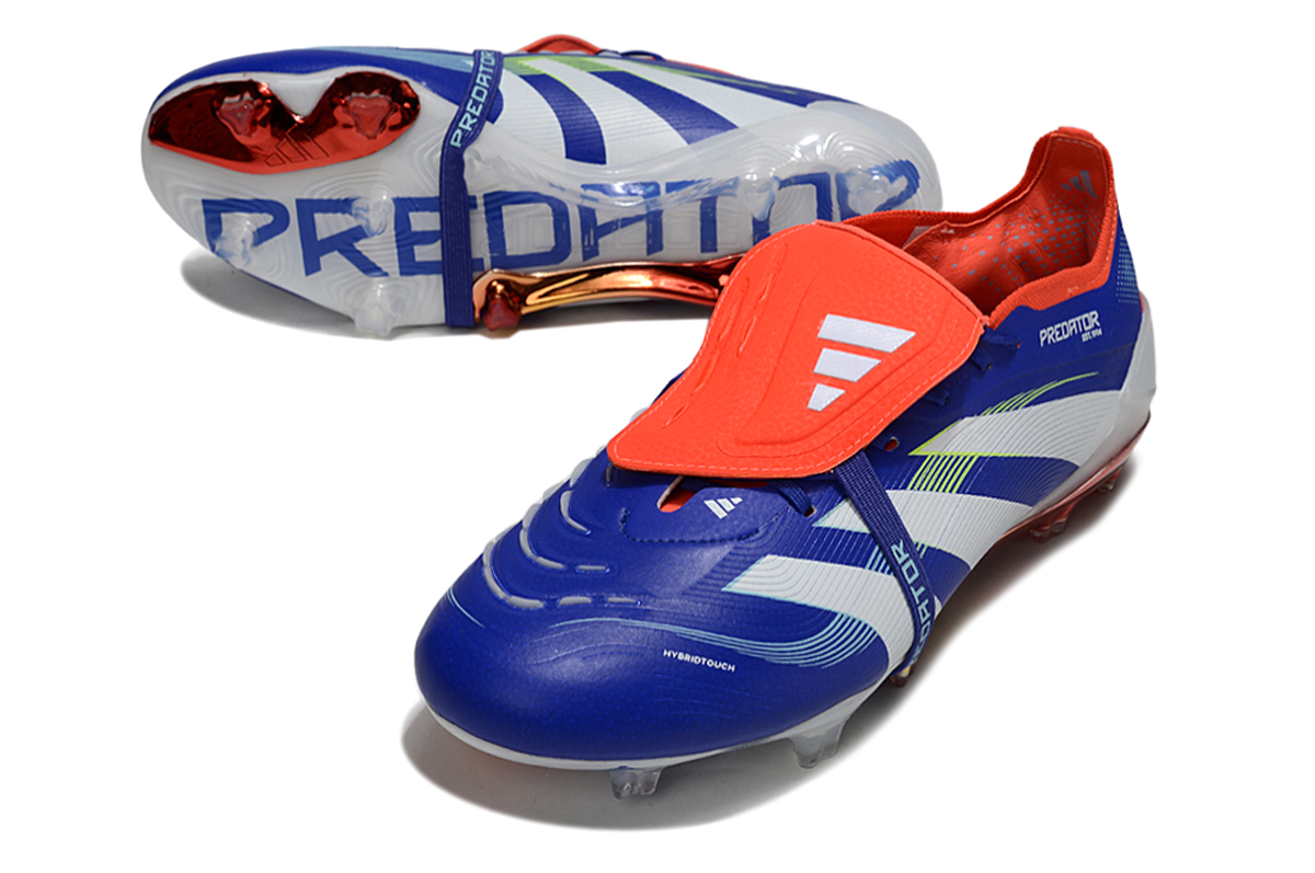 Adidas Predator ELITE LL FG Laceless Soccer Cleats Blue