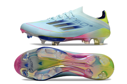 Adidas F50 Speedflow+ FG Boots – Blue Rush / Solar Red / Cloud White