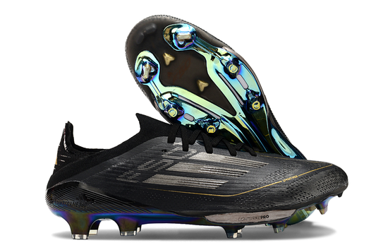 Adidas F50 Shadow Elite FG Boots – Core Black / Iridescent Blue