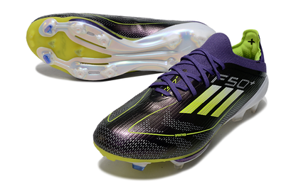 Adidas F50 Pro FG Boots – Electric Lime / Core Black / Violet Rush