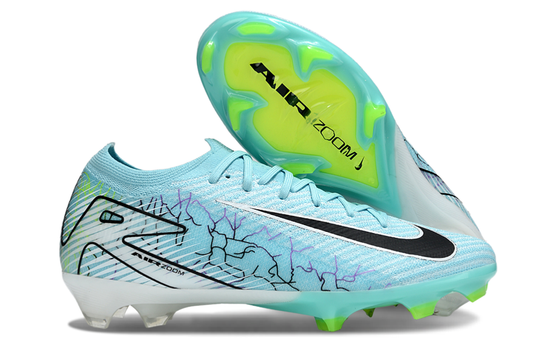 Nike Mercurial Vapor 15 Elite FG “Mbappé Pack” (Light Blue/Black-Volt).