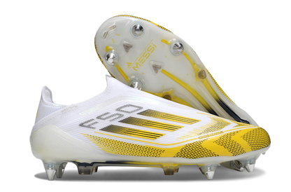 Adidas F50 Elite FG – White/Black/Yellow