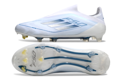 Adidas F50 Elite FG – Blanco/Azul
