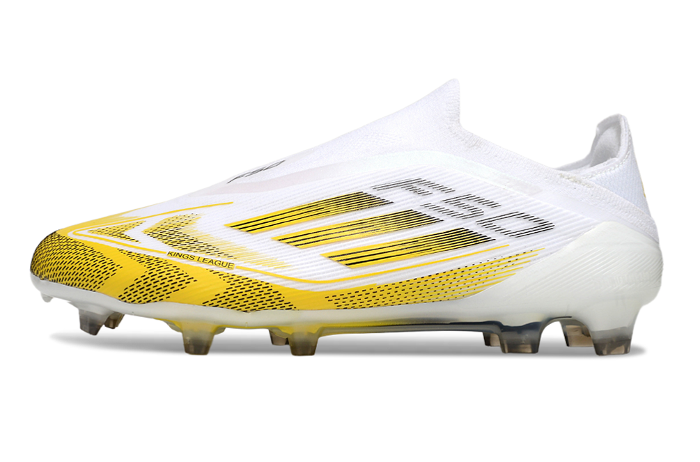 Adidas F50 Elite FG – White/Black/Yellow