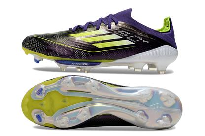 Adidas F50 Pro FG Boots – Electric Lime / Core Black / Violet Rush
